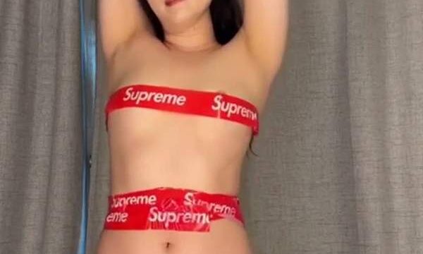 Asian korean beauty teases with homemade tape bikini and sheer bodysuit play – @pandoras’s Sex Reel On koreanbj.club – TikTok Porn & Shorts